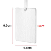 Felt Air Freshener - Rectangle - Sheet of 8